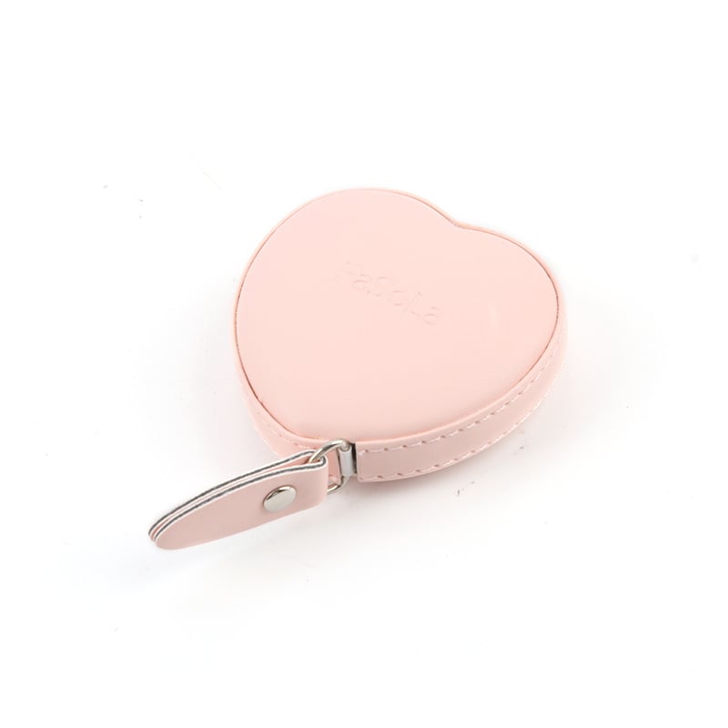 Jin xun PU кожена малка рулетка за измерване – персонализируема рулетка за измерване на облекло, обхват 1,5–2 м, три обиколки