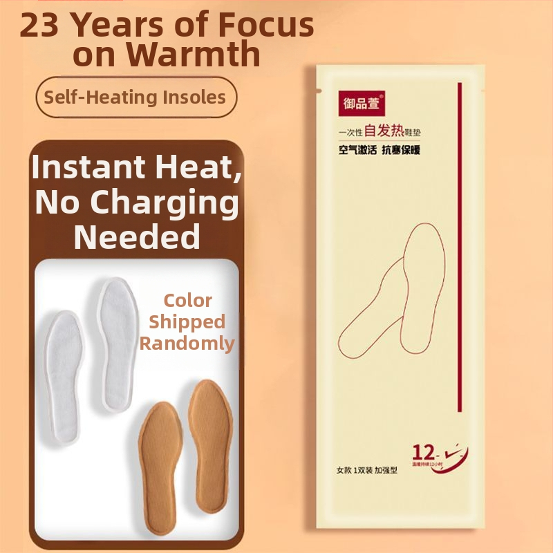 Samozohrejúce vložky do topánok pre ženy aj mužov – zimné teplo, 12 hodín tepla pre nohy