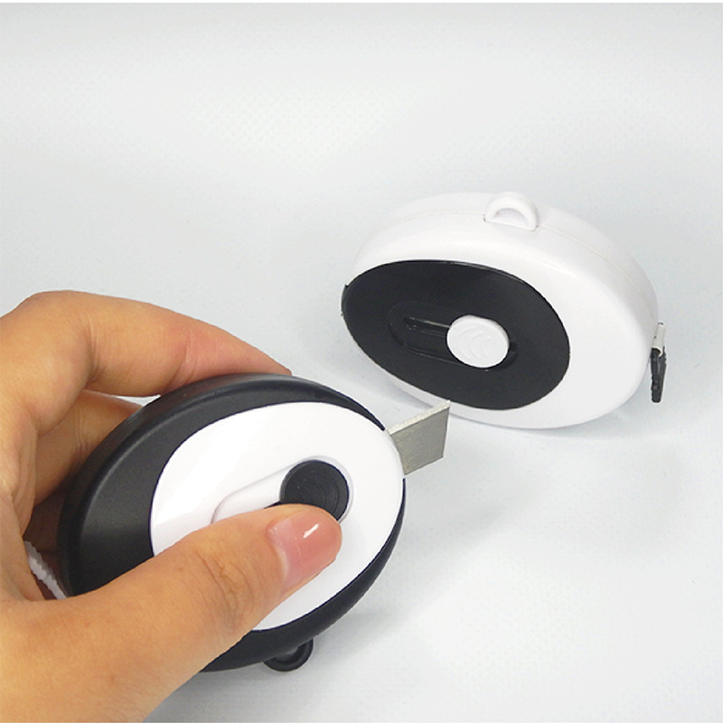 Μίνι μετροταινία ABS — KXQ, εμβέλεια 1,5 m, 3D μέτρηση, φορητή πολυλειτουργική εύκαμπτη μεζούρα με μαχαίρι για άνοιγμα συσκευασίας