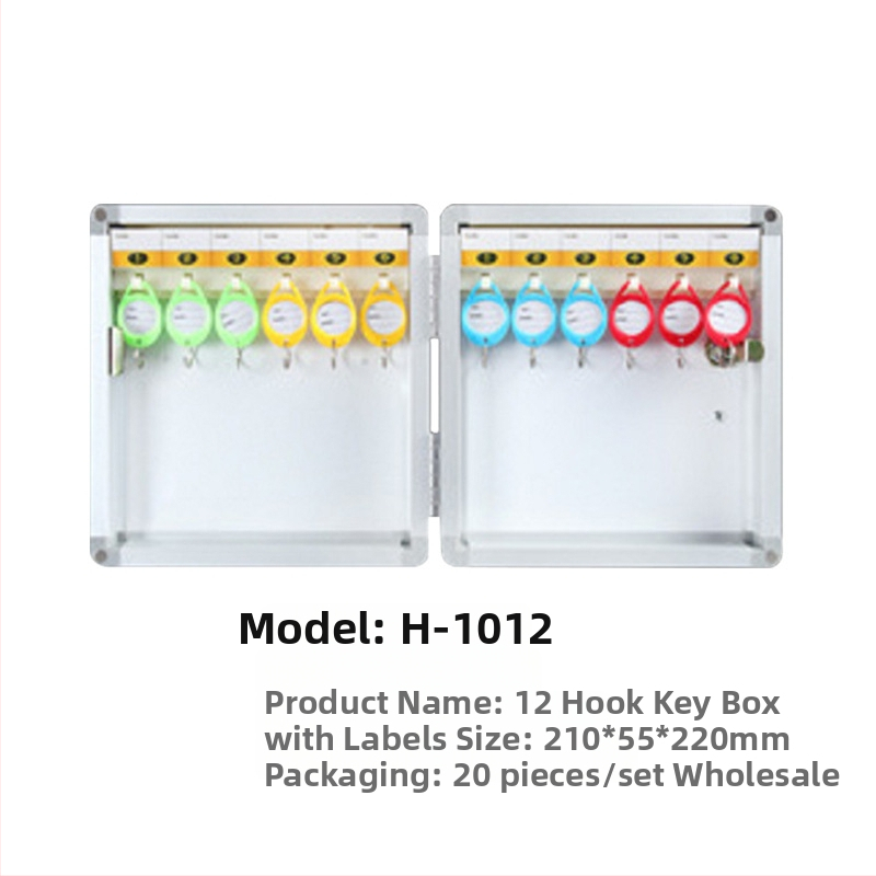 De Huilong kutija za ključeve od aluminijske legure, zidna s kodnim zaključavanjem, tisk logotipa, prilagođena obrada