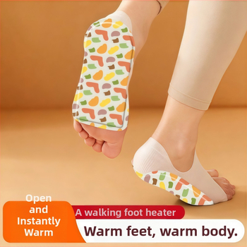 Samoohrevný náplasť na chodidlo, netkaná textília, polostielka, univerzálne použitie