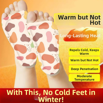 Samoohrevný náplasť na chodidlo, netkaná textília, polostielka, univerzálne použitie