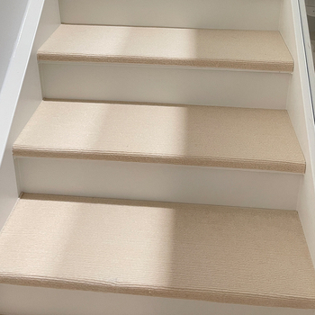 Стълбищен килим, материал от коприна с цветя, едноцветен, за дневна, универсален стил