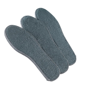 Стелка за обувки с флисово подплъване, цяла стелка, изкуствен косъм, имитация на зайчи косъм, памучен стил, унисекс за възрастни