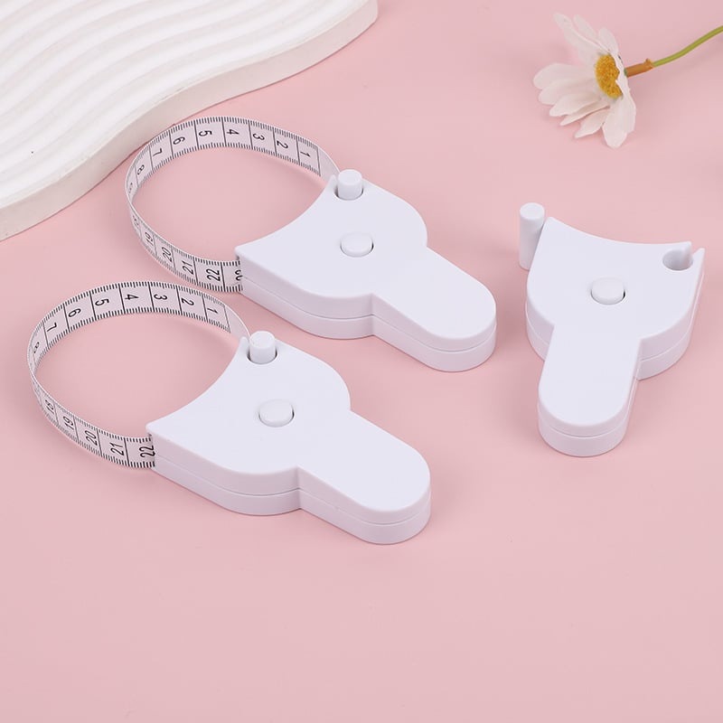 Фитнес измервателна лента за тяло — пластмасова мека лента, марка Get the clouds, модел Measuring ruler, предназначена за измерване на обиколки на тялото (талия, гърди).