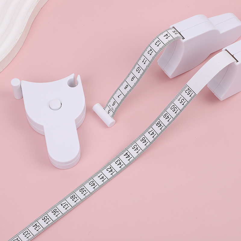 Фитнес измервателна лента за тяло — пластмасова мека лента, марка Get the clouds, модел Measuring ruler, предназначена за измерване на обиколки на тялото (талия, гърди).