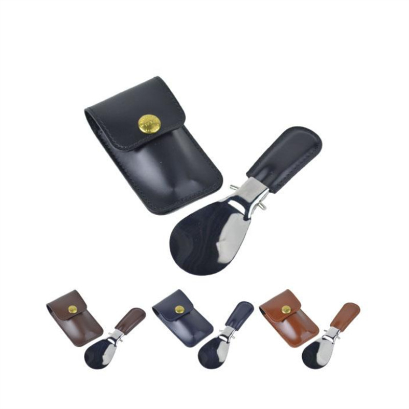 Uhvatič za cipele – sklopni, prijenosni, unisex, metalna koža – Model XB-0418-005, za sve sezone