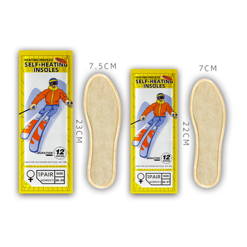 Uniszex USB-s melegítő talpbetét, rajzfilm-stílusú, vasporos talp