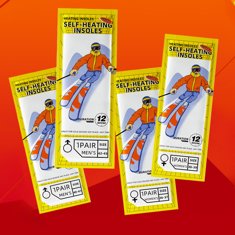 Uniszex USB-s melegítő talpbetét, rajzfilm-stílusú, vasporos talp