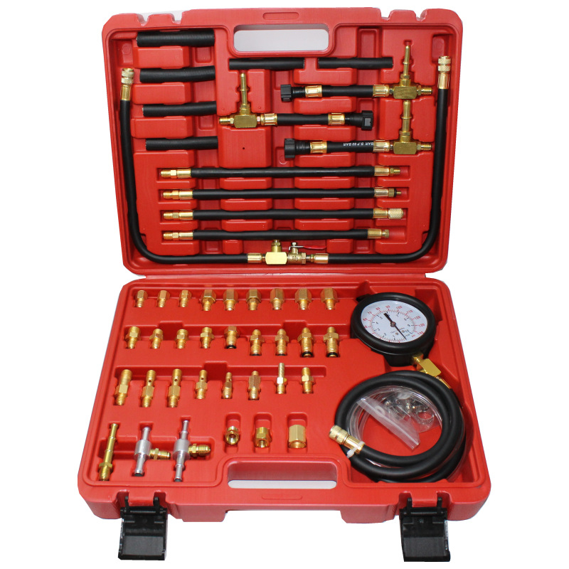 TU-443 Autó Üzemanyagnyomás-mérő Vizsgálati Eszköz – Üzemanyagnyomás és Üzemanyagpumpa Vizsgálat