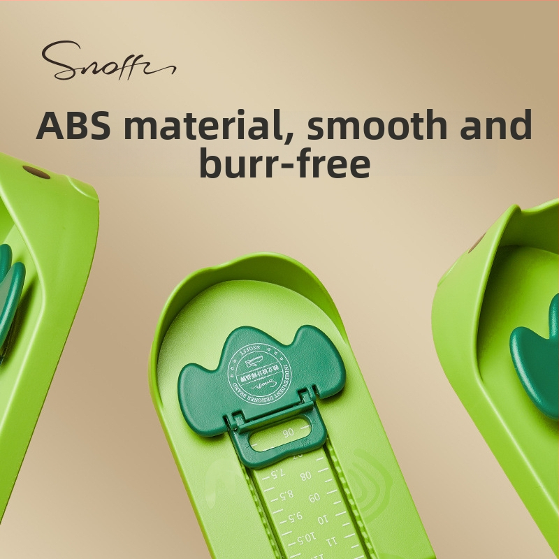 Snoffy Merací Nástroj na Dĺžku Nô pre Deti – Domáce Používanie, ABS Plast, Nástroj na Meranie Dĺžky Nô pre Topánky