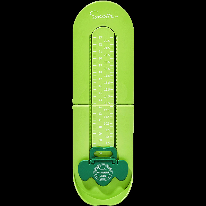 Snoffy Mjerač Duljine Stopala za Bebe i Djecu – Kućna Upotreba, ABS Plastika, Alat za Mjerenje Duljine Stopala za Cipele