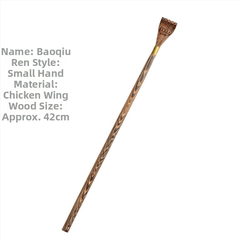 Scărpinător din lemn solid, multifuncțional, pentru vârstnici — uz casnic, masaj și alinare de mâncărime, lemn/bambus