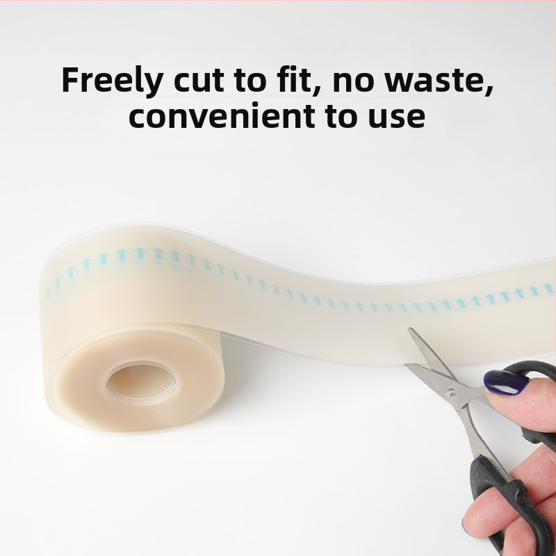 Hidro-koloidni zavoj u roli s rubom za petu, debljina 0,3 mm, hidro-koloidni materijal, mogućnost ispisa logotipa, prilagodba dostupna