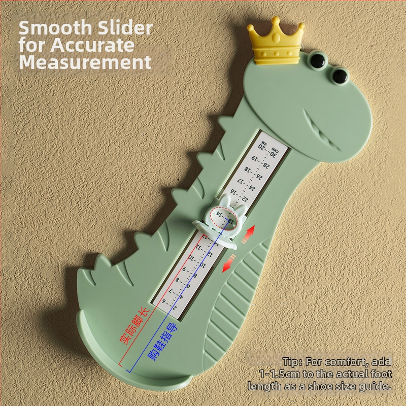 Merač nohy pre bábätká a deti – meradlo dĺžky nohy, ABS plast, Model 825, Štýl Cartoon Paradise