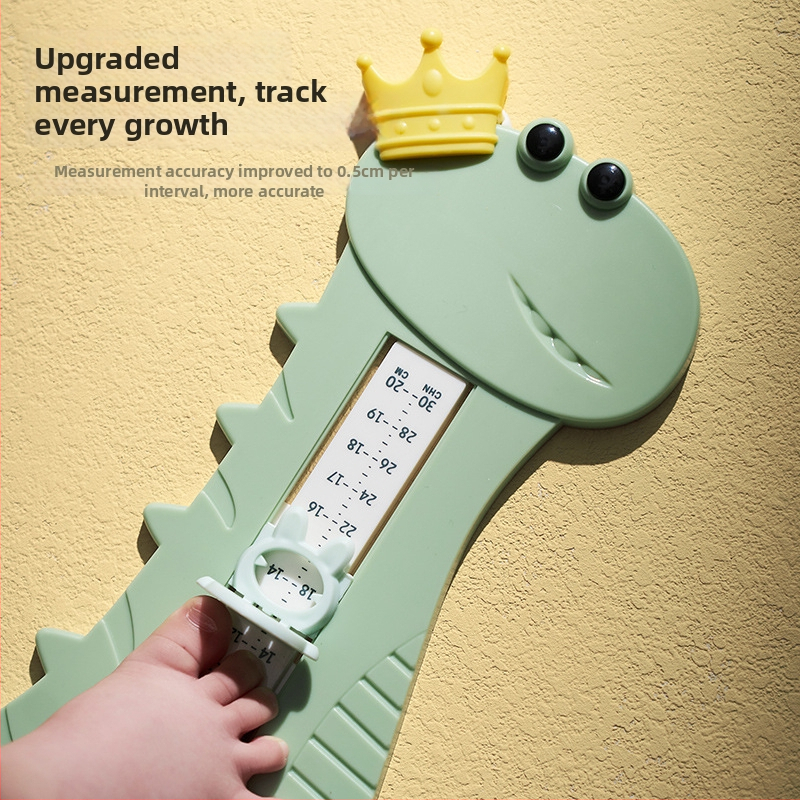Merač nohy pre bábätká a deti – meradlo dĺžky nohy, ABS plast, Model 825, Štýl Cartoon Paradise