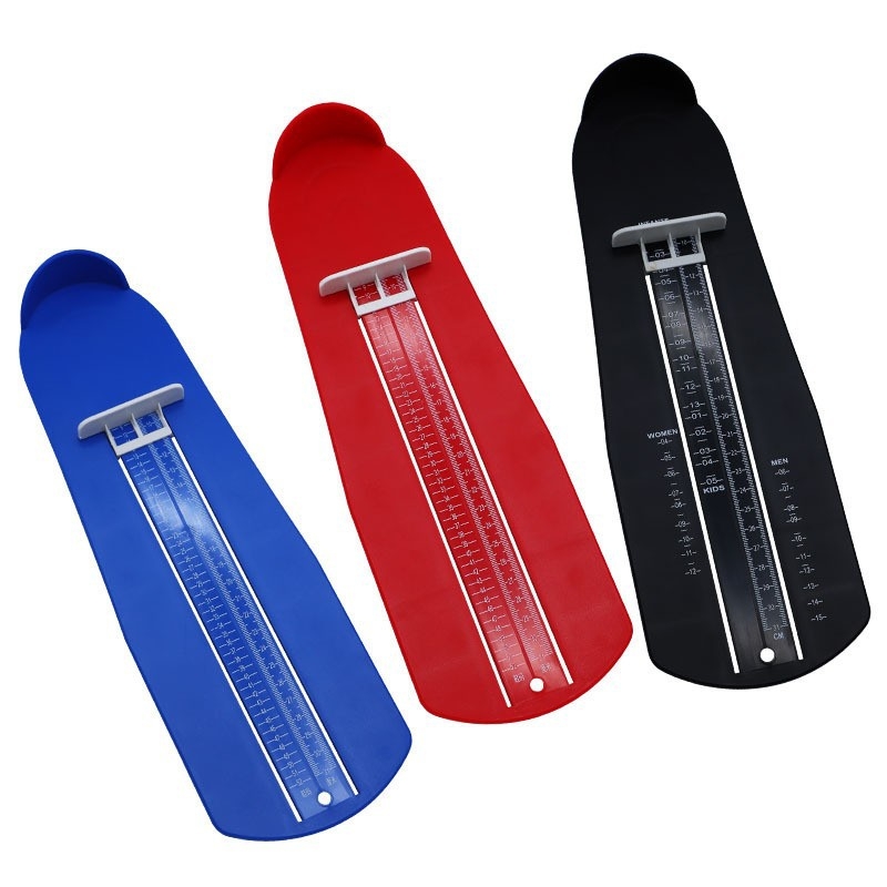 Alat za mjerenje duljine stopala za odrasle i djecu - plastični, standardno pakiranje, marka Concerning, pogodno za uzrast 1–16 godina