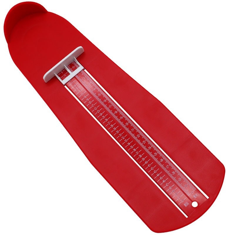 Alat za mjerenje duljine stopala za odrasle i djecu - plastični, standardno pakiranje, marka Concerning, pogodno za uzrast 1–16 godina