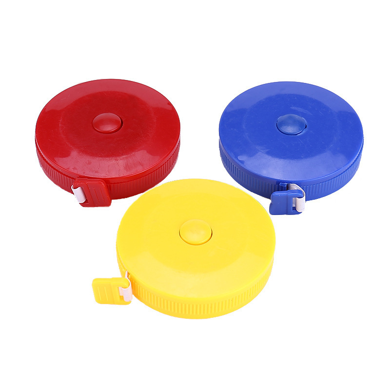 Okrugla mini mekana mjeračka traka, PVC + staklena vlakna, model 001, pakiranje 600 kom, raspon mjerenja 150 cm
