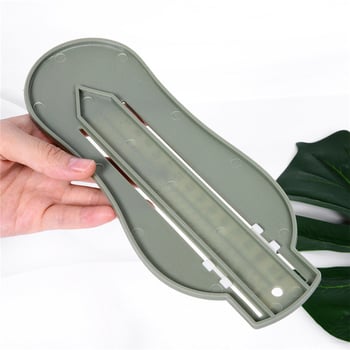 Baba láb hossz mérőeszköz, műanyag, 0–20 cm tartomány, modell b348, csomagolás 200 db