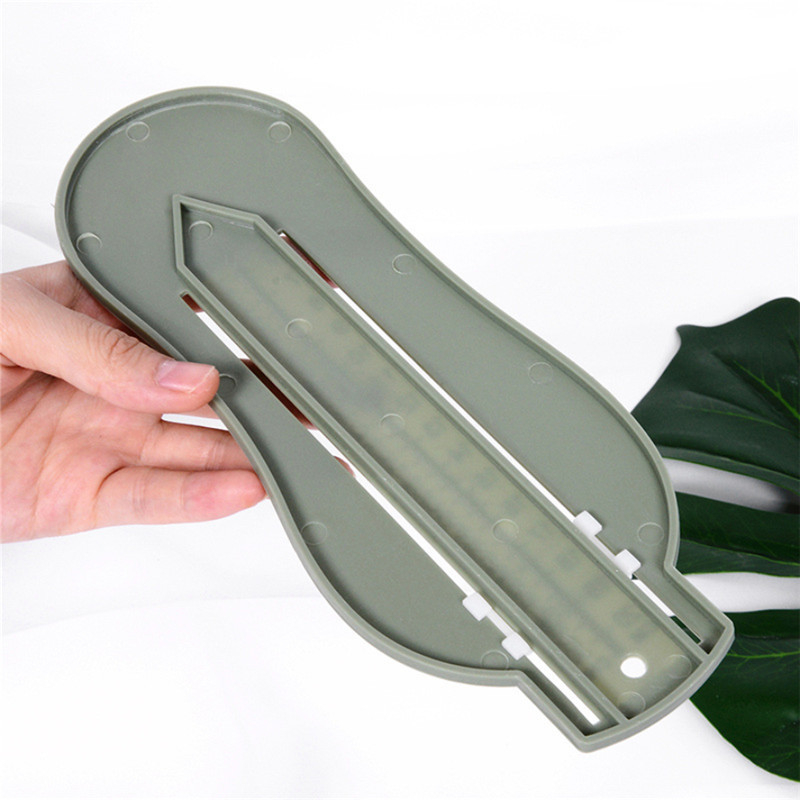 Baba láb hossz mérőeszköz, műanyag, 0–20 cm tartomány, modell b348, csomagolás 200 db