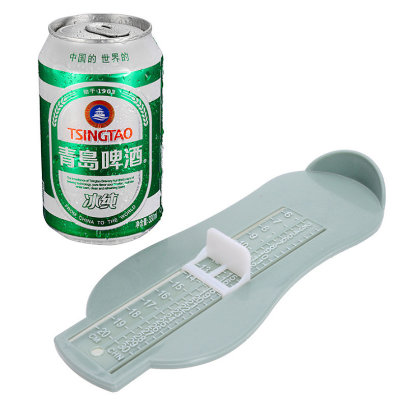 Baba láb hossz mérőeszköz, műanyag, 0–20 cm tartomány, modell b348, csomagolás 200 db