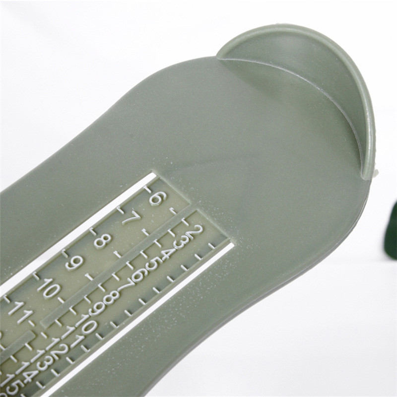 Baba láb hossz mérőeszköz, műanyag, 0–20 cm tartomány, modell b348, csomagolás 200 db