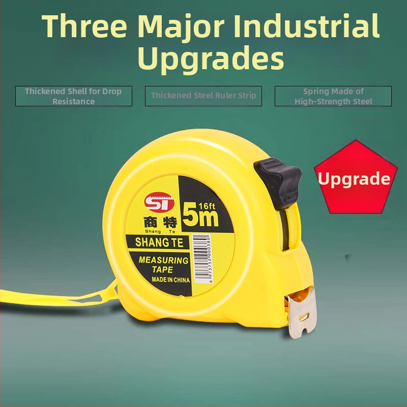 Acél mérőszalag — megvastagodott Black-Tech, leesés elleni védelem, kopásálló, nagy pontosság