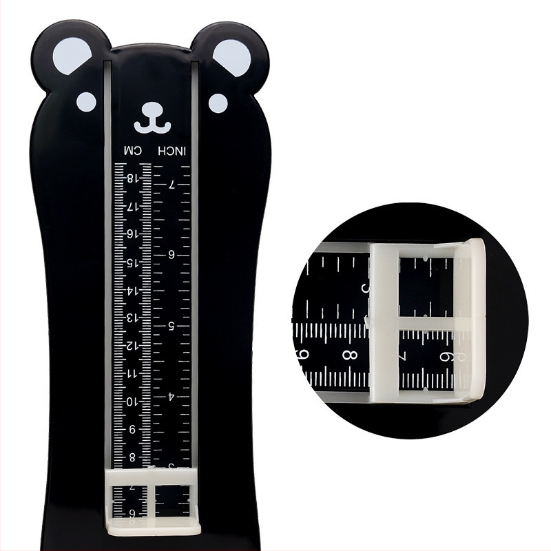 Meradlo dĺžky nohy pre deti do 8 rokov – ABS plast; jednopackové balenie; značka: Iné