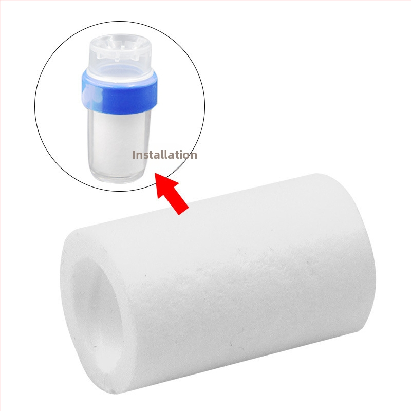 Csapra szerelhető víztisztító csereszűrő, vízminőség-érzékelővel, PP gyapot szűrő, márka Record Work