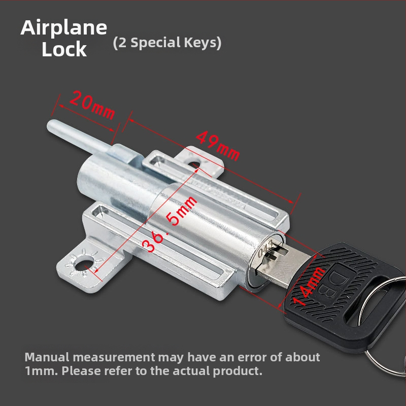 Încuietoare pentru sertare de fișiere, cu legătură, din aliaj de zinc, model 9320-25, marcă Big shell, stil modern minimalist