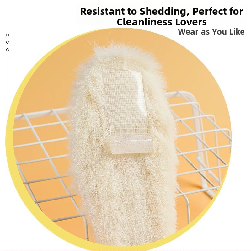 Unisex zimné vložky do topánok z imitovanej vlneny s hrubou umelou zajačou srsťou, absorbuje pot, deodorizačný efekt, mäkká podrážka