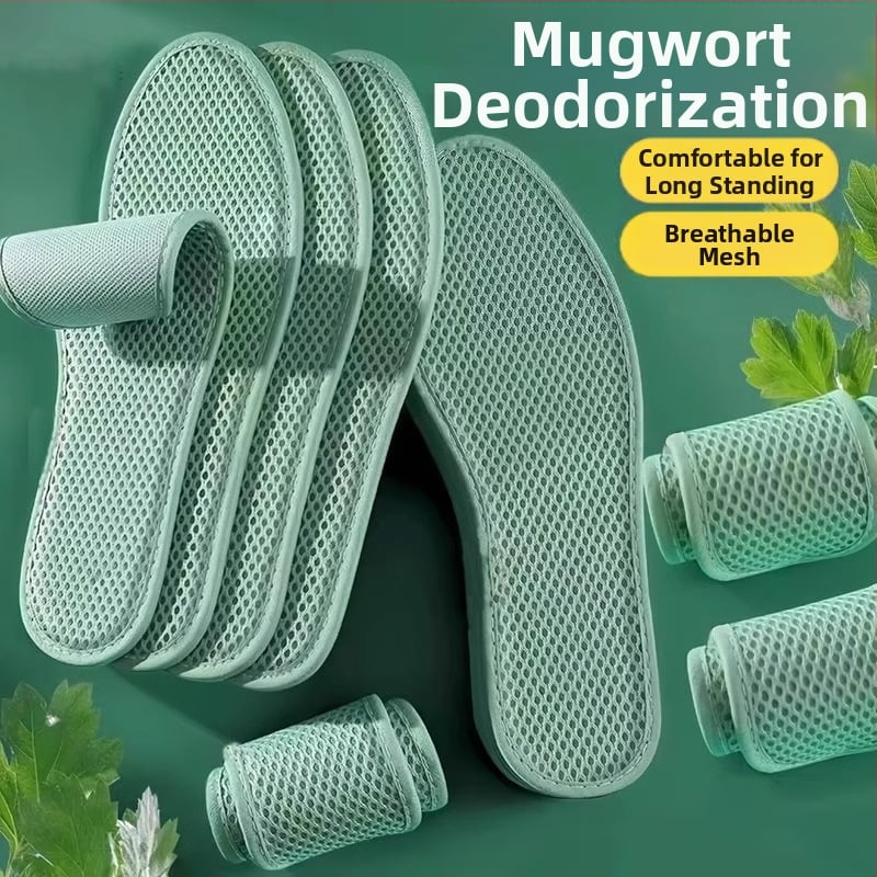 Uložci za cipele – deodorirajući s pelinom, četiri sezone, unisex, materijal pamuk i lan, cijela podstava