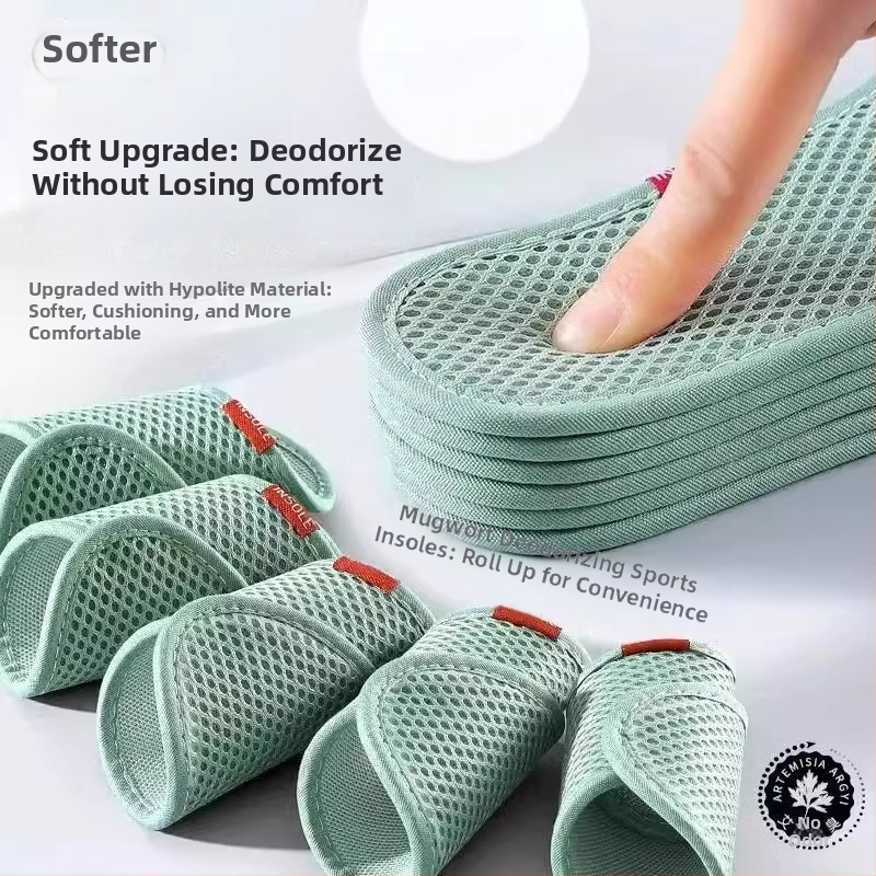 Uložci za cipele – deodorirajući s pelinom, četiri sezone, unisex, materijal pamuk i lan, cijela podstava