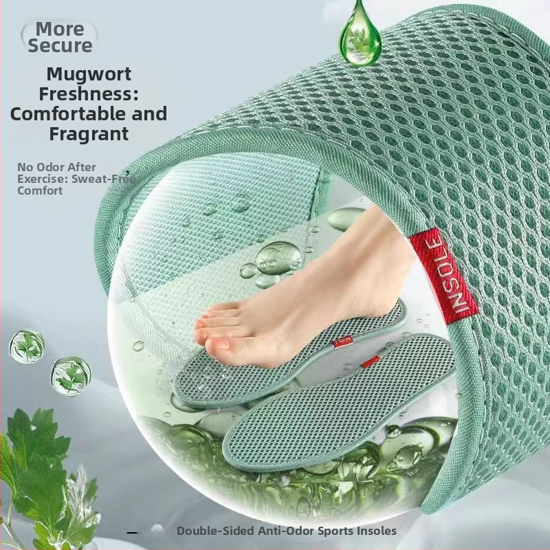 Uložci za cipele – deodorirajući s pelinom, četiri sezone, unisex, materijal pamuk i lan, cijela podstava