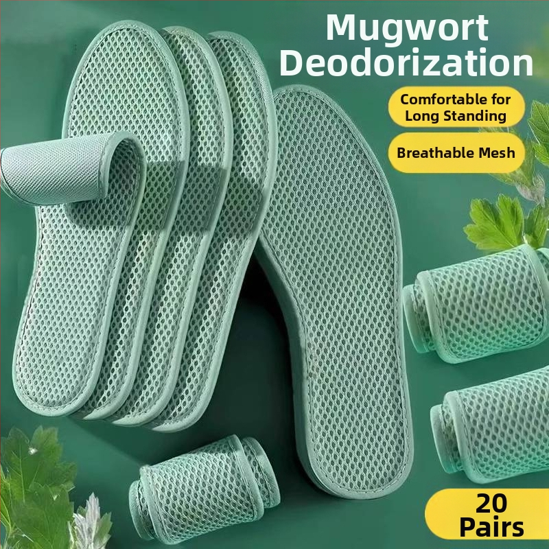 Uložci za cipele – deodorirajući s pelinom, četiri sezone, unisex, materijal pamuk i lan, cijela podstava