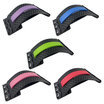 Masajor talie și corector de spate cu tracțiune lombară – Model acupuncură; Material: PP; Capacitate de încărcare: 150 kg; Marcă: Beili