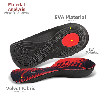 EVA magnetická klenba čiastočná vložka pre ploché nohy a nohy v tvare X/O – ortopedická stielka s magnetickou pätou