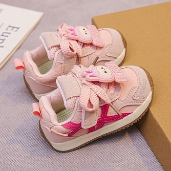 Adidași unisex pentru copii mici, partea superioară din piele artificială respirabilă, pentru iarnă, model desen animat, vârsta 12–36 luni