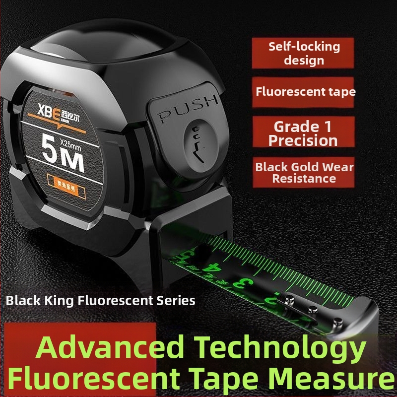 Oceľová meracia páska so svetelným efektom, model YGJC, rozsah 1000, značka Zhiqiu