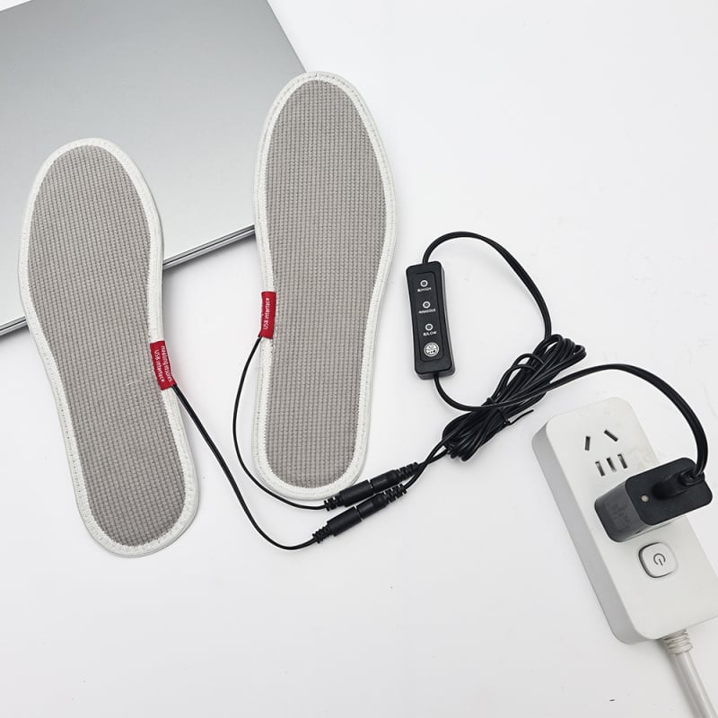 Warm Boom USB grijani ulošak za cipele – potpuno grijanje cijelog stopala, USB napajanje, za unutarnju i vanjsku upotrebu, odvojiva i periva