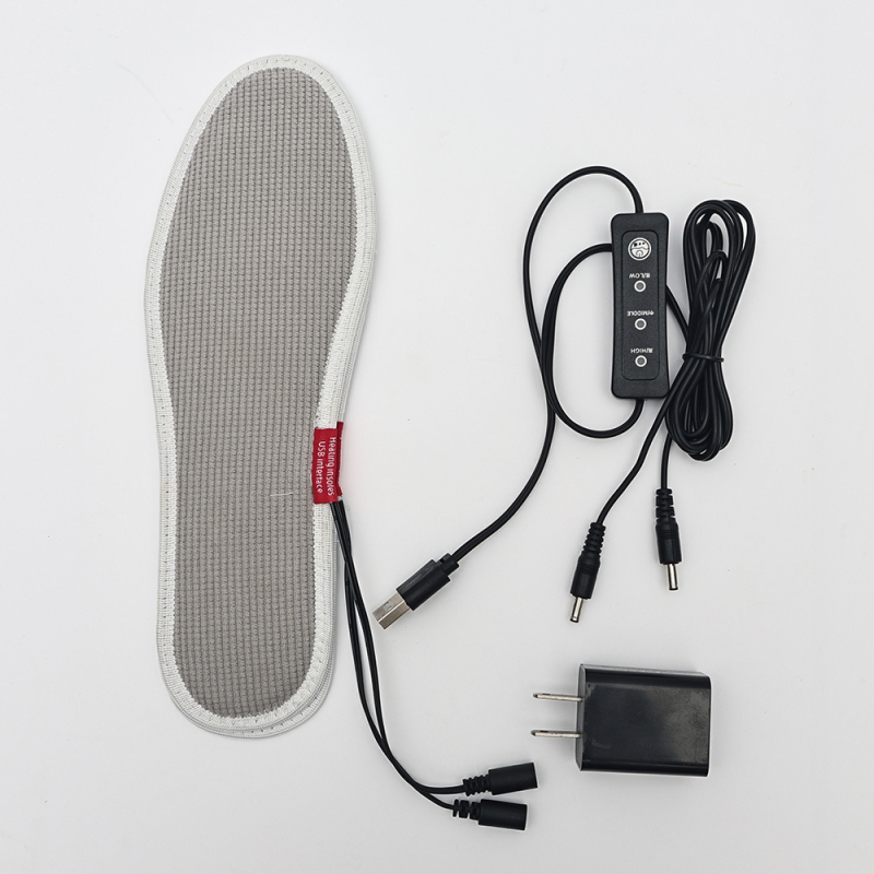 Warm Boom USB grijani ulošak za cipele – potpuno grijanje cijelog stopala, USB napajanje, za unutarnju i vanjsku upotrebu, odvojiva i periva