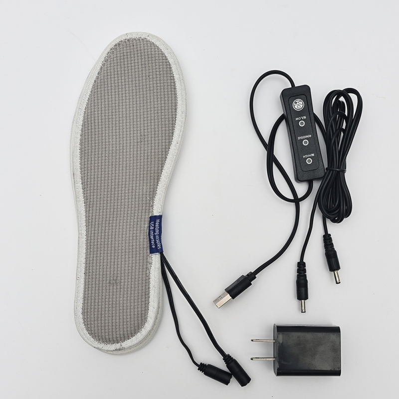 Warm Boom USB grijani ulošak za cipele – potpuno grijanje cijelog stopala, USB napajanje, za unutarnju i vanjsku upotrebu, odvojiva i periva