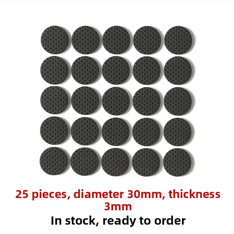 Chrániace podložky na nohy stoličiek a stolov — EVA pena so silikónovou výstelkou, protišmykové a tiché, samolepiace pre nábytok, domáce spotrebiče a remeslá