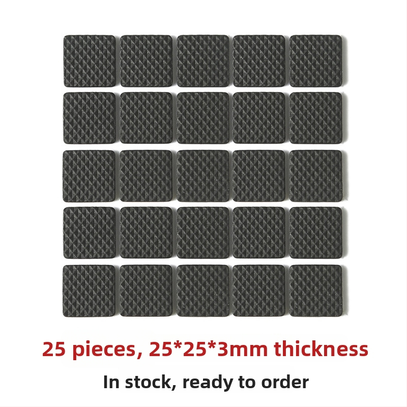 Chrániace podložky na nohy stoličiek a stolov — EVA pena so silikónovou výstelkou, protišmykové a tiché, samolepiace pre nábytok, domáce spotrebiče a remeslá