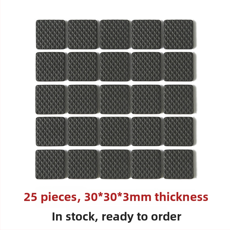 Chrániace podložky na nohy stoličiek a stolov — EVA pena so silikónovou výstelkou, protišmykové a tiché, samolepiace pre nábytok, domáce spotrebiče a remeslá