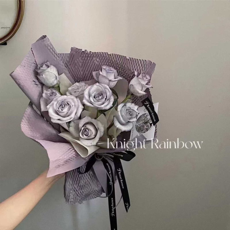 Ajándékcsomagoló papír esküvői csokrokhoz, Kraft papír nyomtatással, méhsejt-textúra, márka yohpack, 80 g/m².