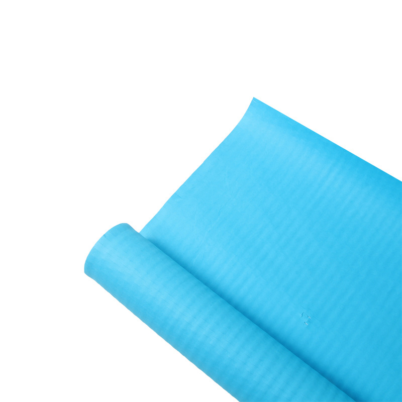 Ajándékcsomagoló papír esküvői csokrokhoz, Kraft papír nyomtatással, méhsejt-textúra, márka yohpack, 80 g/m².