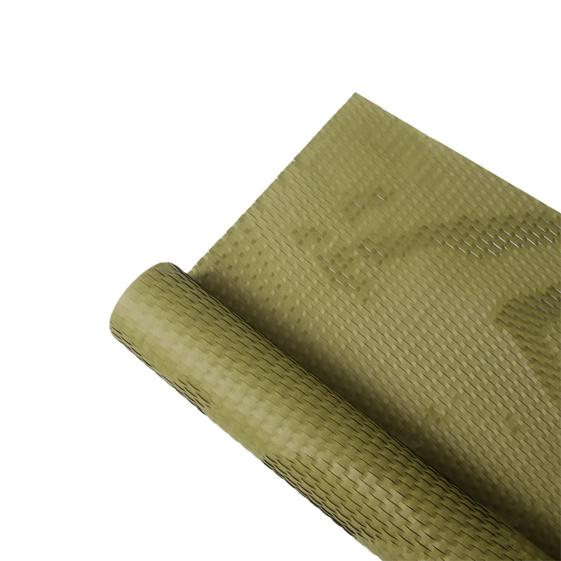 Ajándékcsomagoló papír esküvői csokrokhoz, Kraft papír nyomtatással, méhsejt-textúra, márka yohpack, 80 g/m².