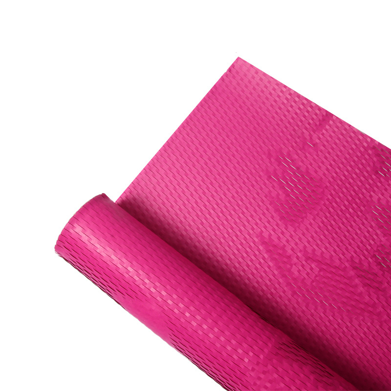 Ajándékcsomagoló papír esküvői csokrokhoz, Kraft papír nyomtatással, méhsejt-textúra, márka yohpack, 80 g/m².